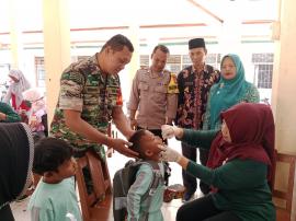 Pekan Imunisasi Nasional (PIN)  Polio di Kalurahan Duwet